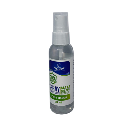 [367875] Spray Prolicom Desinfectante para Manos con Aroma 60ml