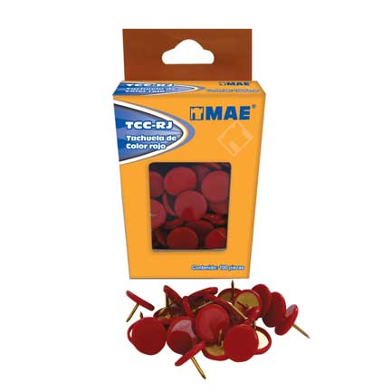 [TCC-RJ] TACHUELA MAE ROJA C/100