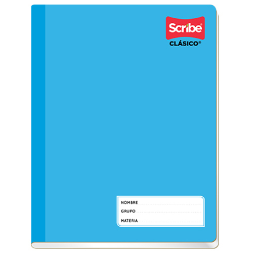 [4511] CUADERNO SCRIBE FRANCES BLANCO 100 HJS pasta semirigida