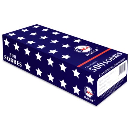 [HA0060] Sobre Nassa Visita-4 Bond 75g 6.7cmx10.8cm C/500