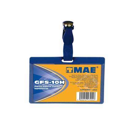 [GFS-10H] GAFETE MAE SOLIDO HORIZONTAL C/50