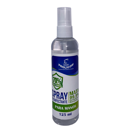 [367882] Spray Prolicom Desinfectante para Manos con Aroma 125ml