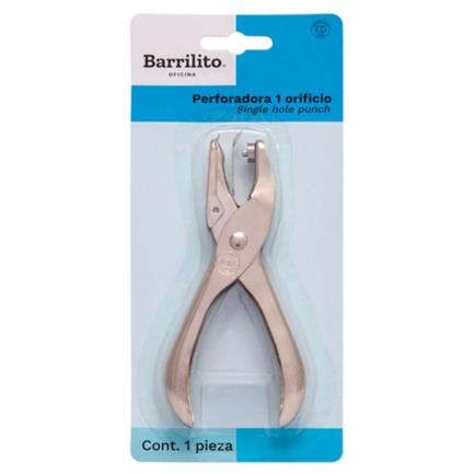[809] Perforadora Barrilito 1 Orificio 1/8" Blister