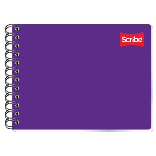 [1501] CUADERNO SCRIBE ITALIANO CLASICO BLANCO 100 HJS doble espiral