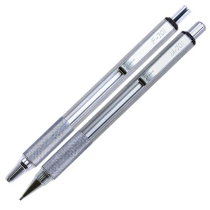 [5912-20] Juego Bolígrafo/Lapicero Zebra MF-701 Retráctil 0.7mm Tinta Negra