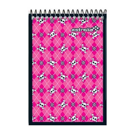 [57] Libreta Estrella apuntes espiral 100-E raya 40 HJS