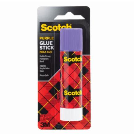 [70071482445] Lapiz Adhesivo 3M 6108-Mega Scotch 1.4 Oz Caja c/6 Blisters