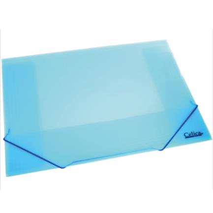 [CO-4161 F/C BE] Sobre Celica con Liga Tamaño Oficio Color Color Azul