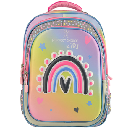 [PC-084396] Mochila Perfect Choice Escolar Para Niños Rosa Explorer
