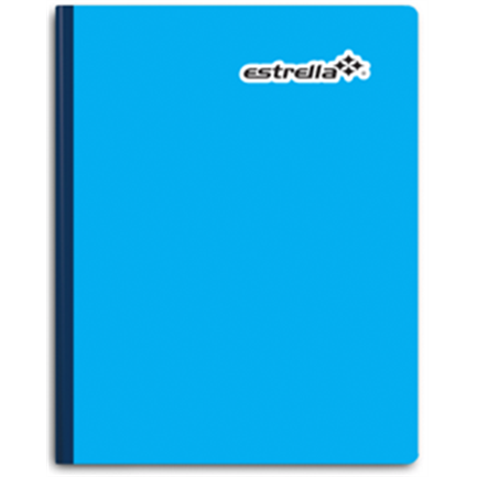 [613] Cuaderno Estrella Profesional Doble Raya Cosido C/100 Hojas