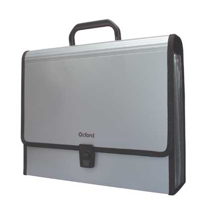 [F107] ARCHIVO OXFORD EXPANDIBLE CARTA GRIS