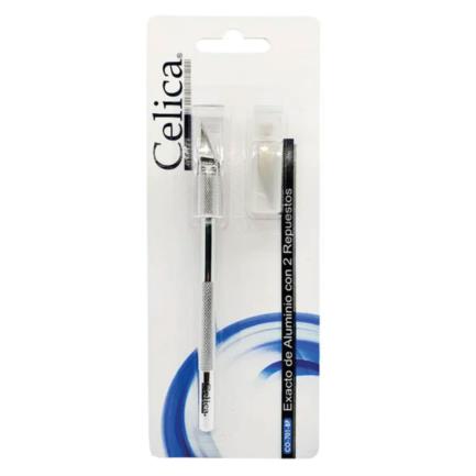 [CO-701BP] Cutter de Aluminio Celica C/2 Repuestos