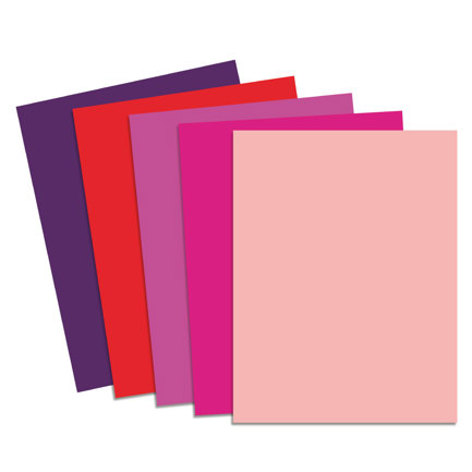 [EC3088] Papel cortado Eurocolors carta colores Arcoiris Girly paq c/100