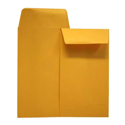 [IM0182] Sobre Mapasa Coin No. 5 de 5.8X16.4 cms Golden Kraft 80 grs s/goma paq c/100