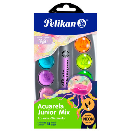 [7501228] Acuarela Pelikan Junior MIX