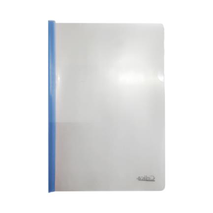 [CO-3306-BE] Folder Costilla Celica Traslucido Tamaño Carta Color Azul c/5 Piezas
