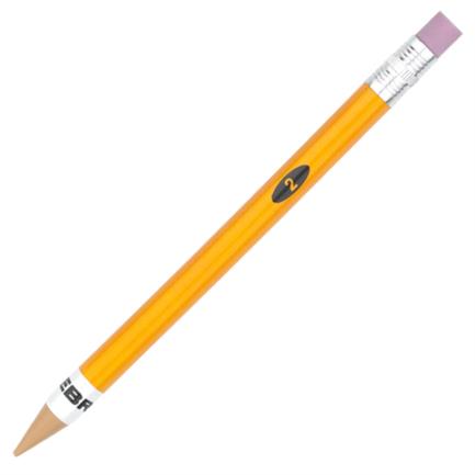 [6903-70] Lapicero Zebra 2 Retráctil HB 0.7mm Cuerpo Amarillo C/12 Pzas