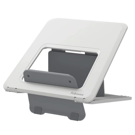 [100098501] Soporte Fellowes para Laptop Breyta Color Blanco 12 con Ajustes de Altura