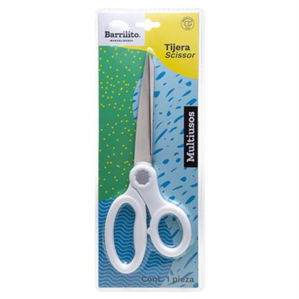 [T8X] Tijera Barrilito Multiusos 20.32 cm (8") Blister