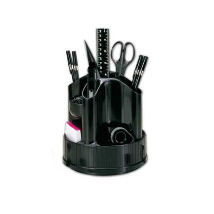 [OGE-30A] Organizador Mae giratorio de escritorio c/accesorios