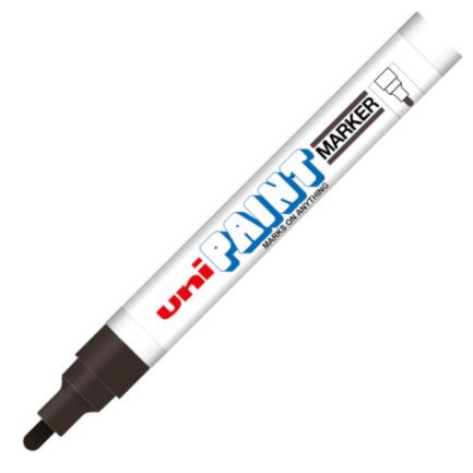 [PX20NE] Marcador Azor PX-20 Uniball Paint Color Negro c/12 Pzas