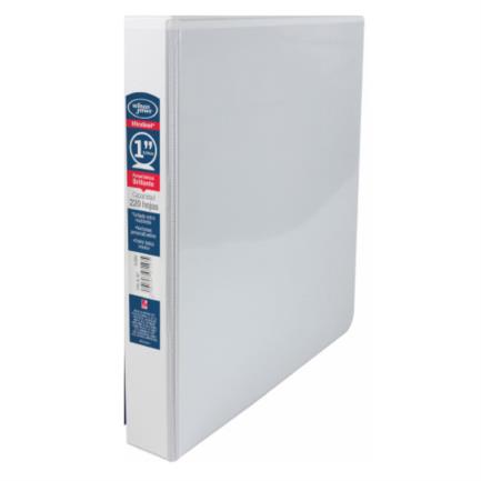 [P0137] Carpeta Acco 362 Vinil Panorámica Carta O 1" Color Blanco C/12