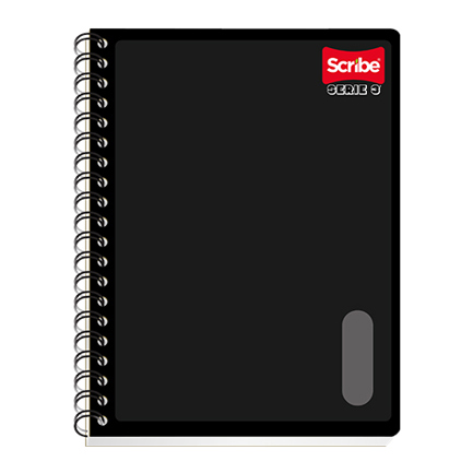 [2673] Cuaderno Scribe Profesional Serie Iii 200 Hojas C7 Pasta Semirigida