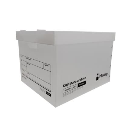 [NE-059C] Caja Archivo Nextep Plastica Economica Carta C/12