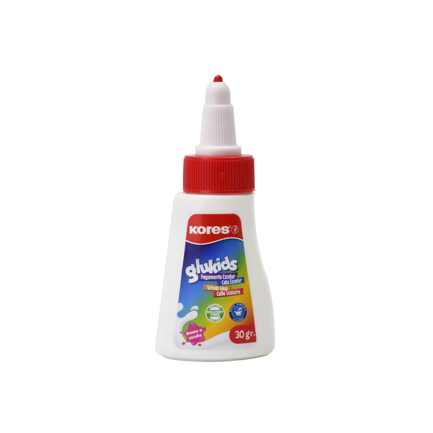 [756138] PEGAMENTO LIQUIDO  KORES BLANCO GLUKIDS 30GRS