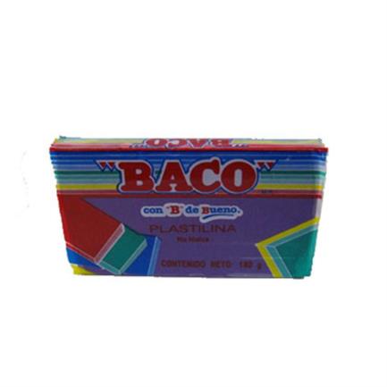 [PL046] PLASTILINA BACO MARQUETA 180GRS COLOR LILA