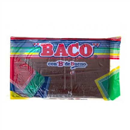 [PL010] PLASTILINA BACO MARQUETA 180GR CAFE No.58
