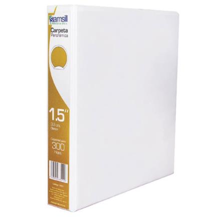 [18557] Carpeta Samsill 1 1/2" "O" Blanca C/12