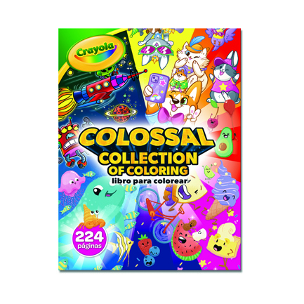 [6902240000] Libro para Colorear Crayola Jumbo 224 pg