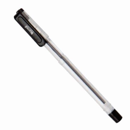 [esc-12NC] Bolígrafo Samsill Escolar Tipo Gel Punto Fino 0.7 Mm Color Negro C/12