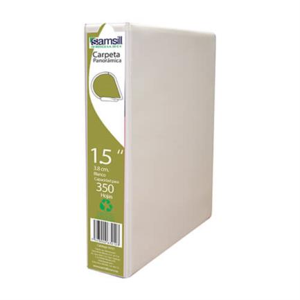 [16757] Carpeta Samsill 1 1/2" "D" Blanca C/12