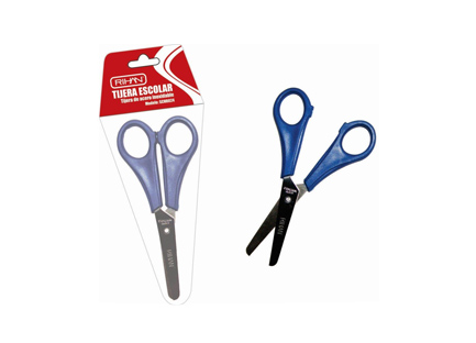 [SCHR-024] TIJERA RIHAN ESCOLAR 5" GRADUADA ALUMINIO