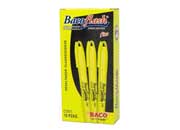 [MR110] RESALTADOR BACOFLASH DELGADO AMARILLO C/10