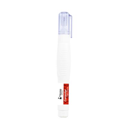 [NE-068] Corrector Nextep Tipo Pluma 8ml Punta Metálica c/12 Piezas