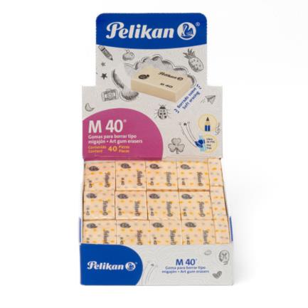 [6150401] Goma Pelikan de Migajón M-40 Caja C/40 Pzas