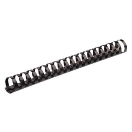 [52383] Arillo Fellowes 1" Plastico C/10 Negro