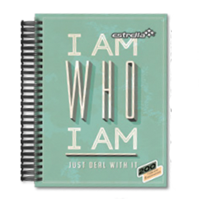 [551] CUADERNO ESTRELLA PROFESIONAL DOBLE WIRE-O RAYA 200 HOJAS