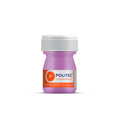 [14164] Pintura Acrilica Politec Violeta Claro 20 ml No 311 caja c/12 piezas