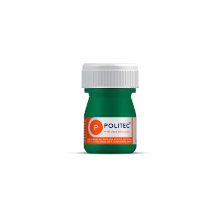 [14278] Pintura Acrilica Politec Verde Oro 20 ml No 330 caja c/12 piezas
