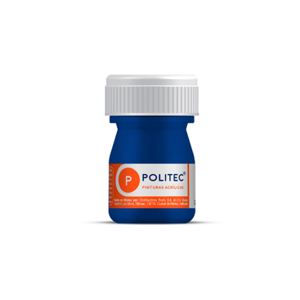 [14188] Pintura Acrilica Politec Azul Ultramar 20 ml No 315 caja c/12 piezas