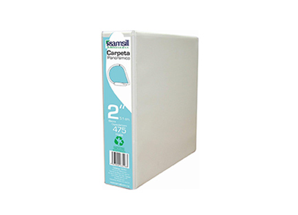 [16767] Carpeta Vinil Samsill "D" Blanca 2" P/475 Hjs C/12