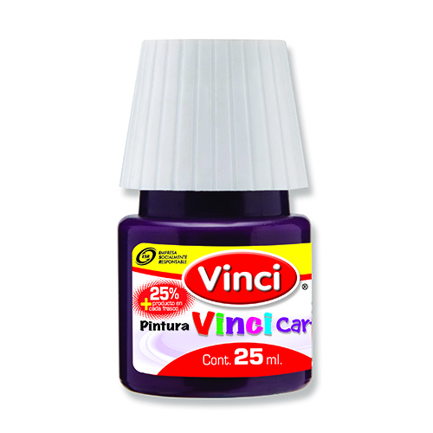 [2323] Pintura Cartel Vinci 25 ml Violeta #60 Caja c/10 piezas
