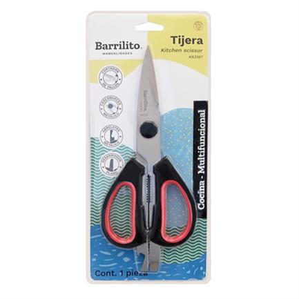 [KS3197] Tijera Barrilito Cocina-Multifuncional 8" (20 cm)