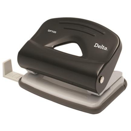 [DP100] Perforadora Barrilito Delta 2 Orificios Color Negro