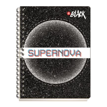 [9250] Cuaderno Profesional Scribe Inblack Raya Espiral Doble 200 Hojas