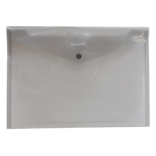 [ESS-FOL-F412H] Sobre porta documentos horizontal Oxfordcarta color humo